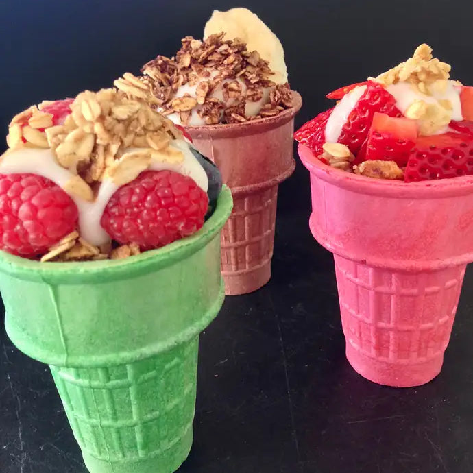 yogurt cone parfaits
