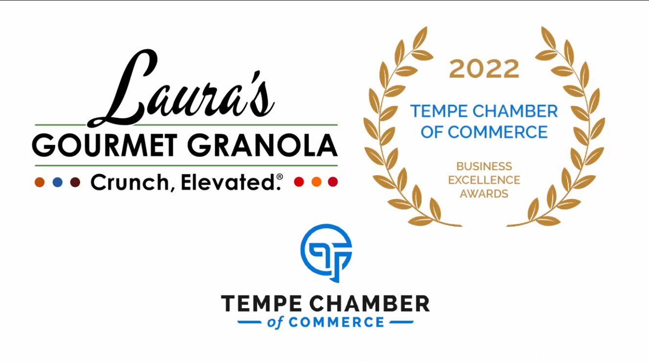 Laura's Gourmet Granola - Gluten-Free Granola is a recipient of the 2022 Business Excellence Award