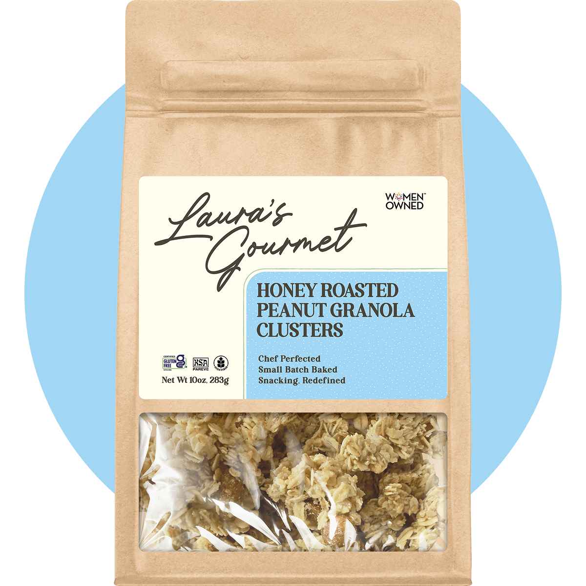 Honey Roasted Peanut Granola Clusters