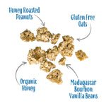 Honey Roasted Peanut Granola Clusters