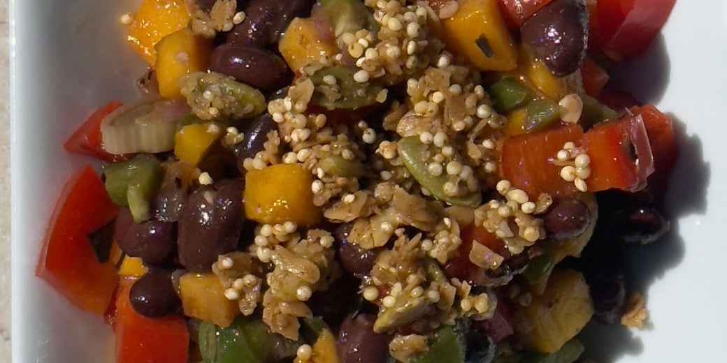 mango black bean salsa