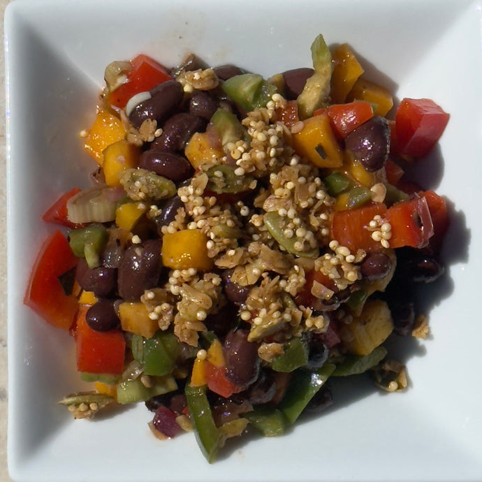 mango black bean salsa