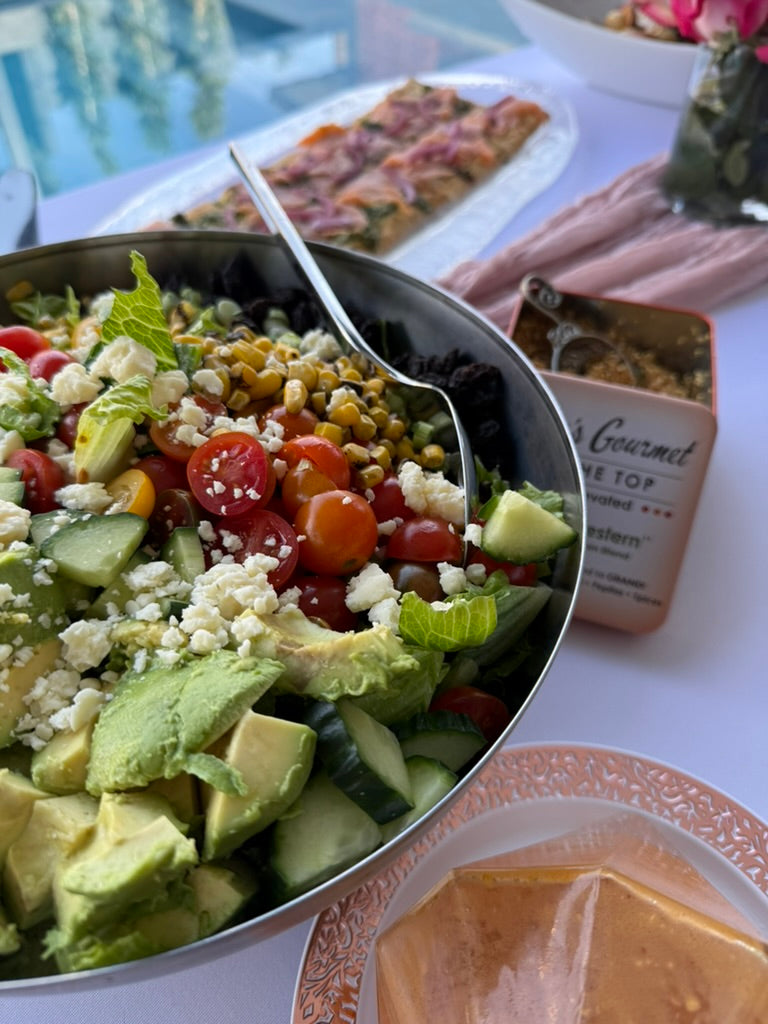 Over the Top Southwestern Chopped Salad with Chipotle Vinaigrette