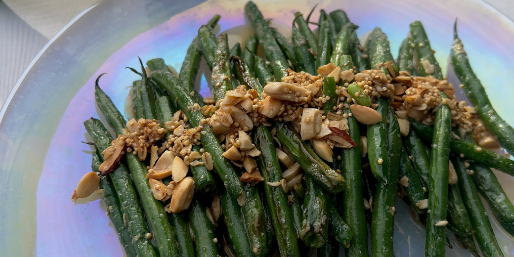 haricots verts amandine