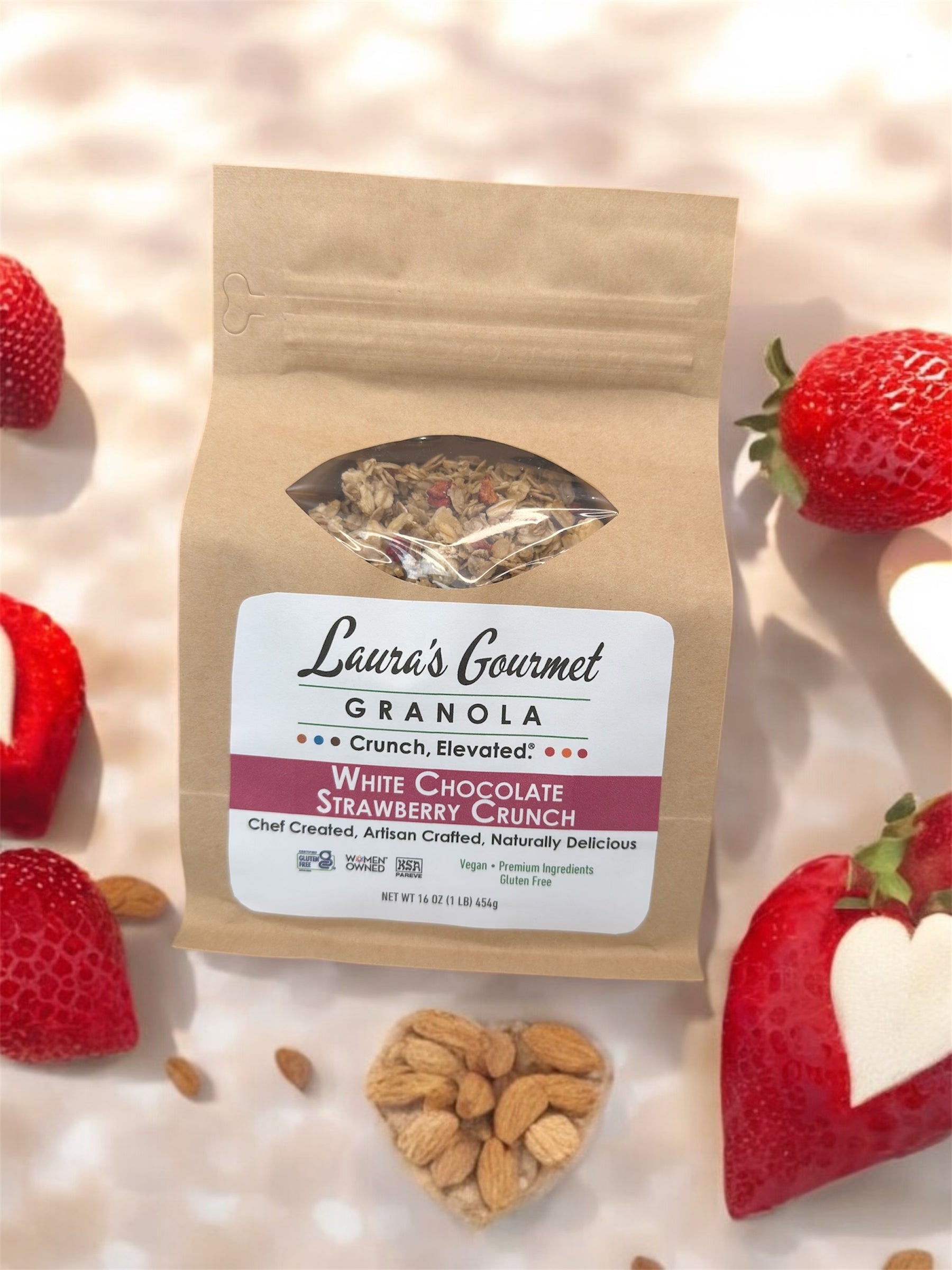 NEW! Crunch White Chocolate Granola