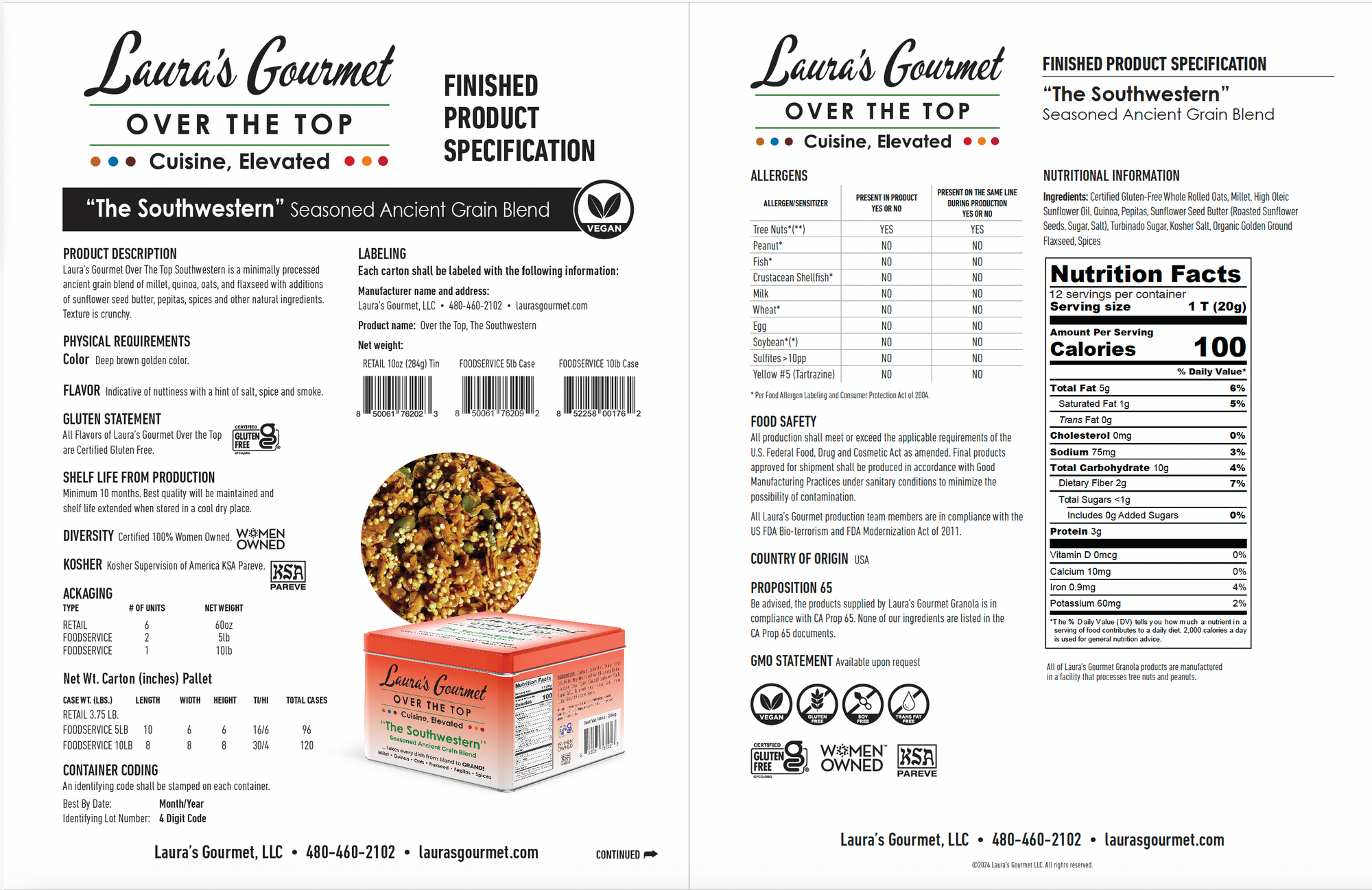 Over The Top Ancient Grain Topper