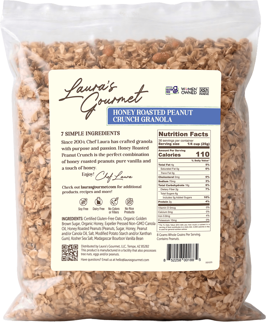 Honey Roasted Peanut Crunch Granola