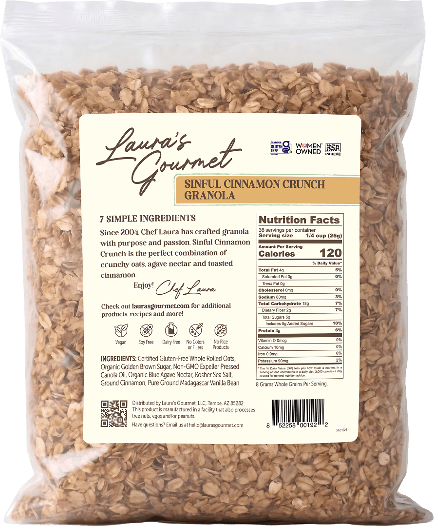 Sinful Cinnamon Crunch Granola