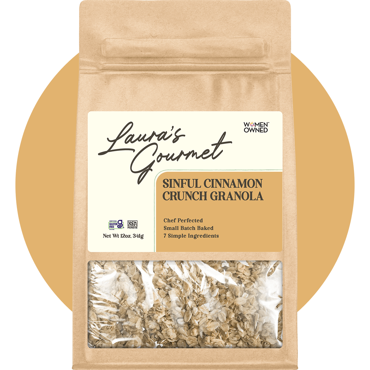 Sinful Cinnamon Crunch Granola