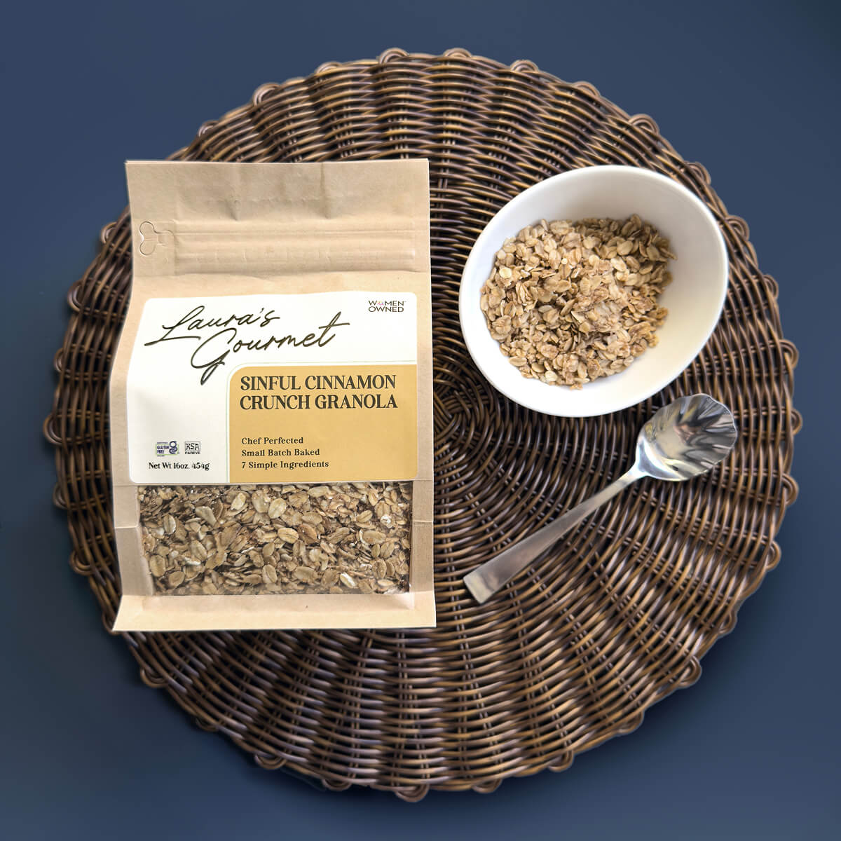 Sinful Cinnamon Crunch Granola