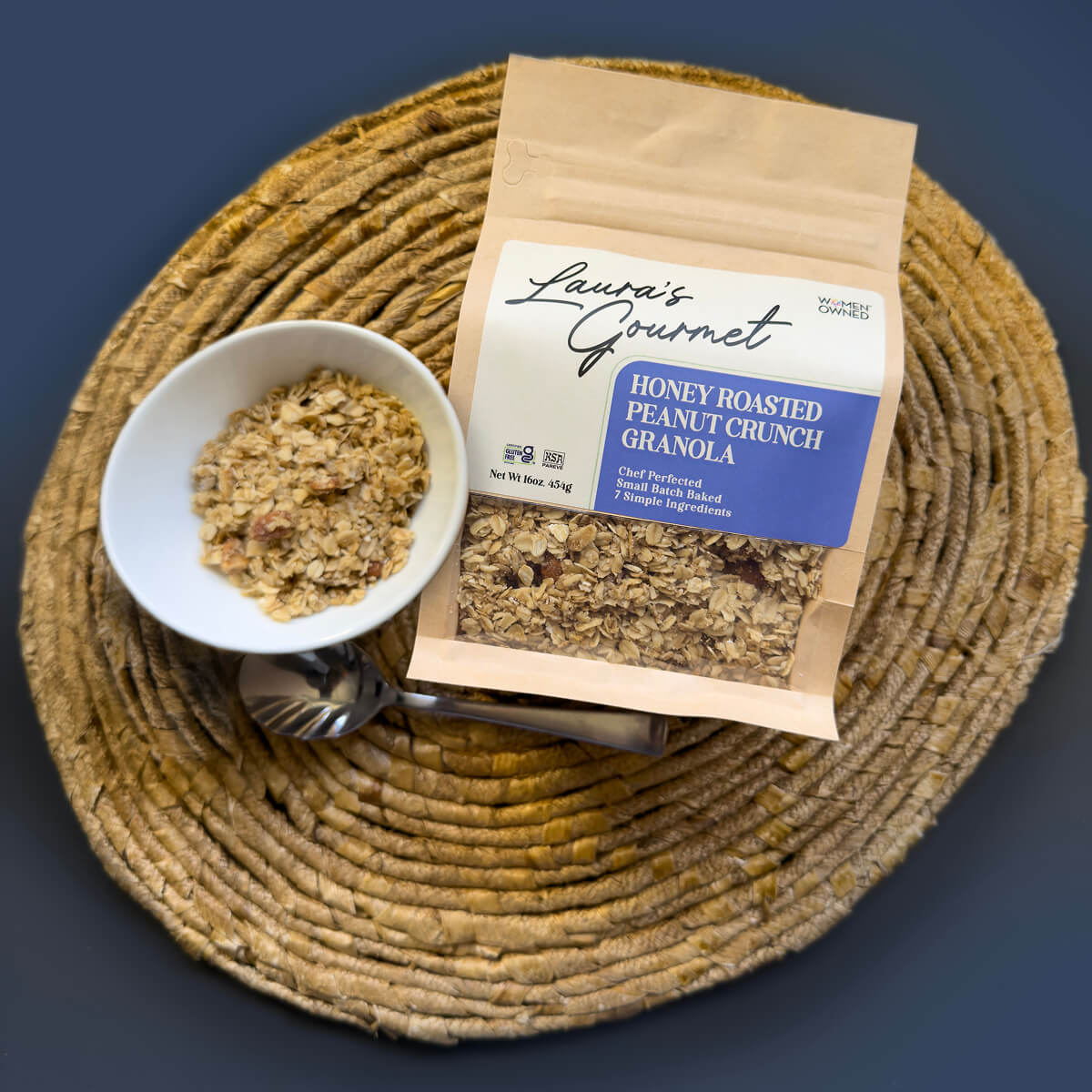Honey Roasted Peanut Crunch Granola