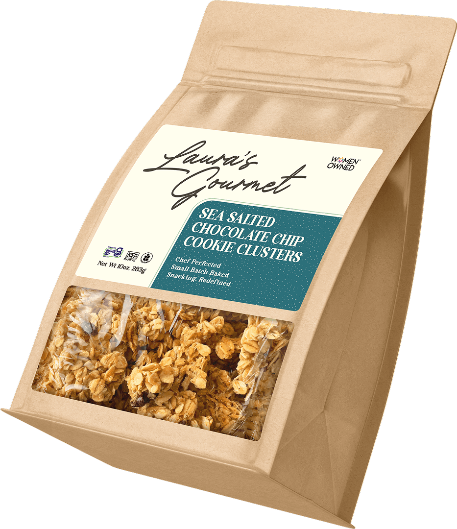 Sea Salted Chocolate Chip Cookie Granola Cluster