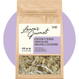 Coconut White Chocolate Granola Clusters