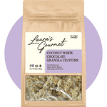 Coconut White Chocolate Granola Clusters