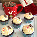Hot Chocolate Peppermint Granola Clusters