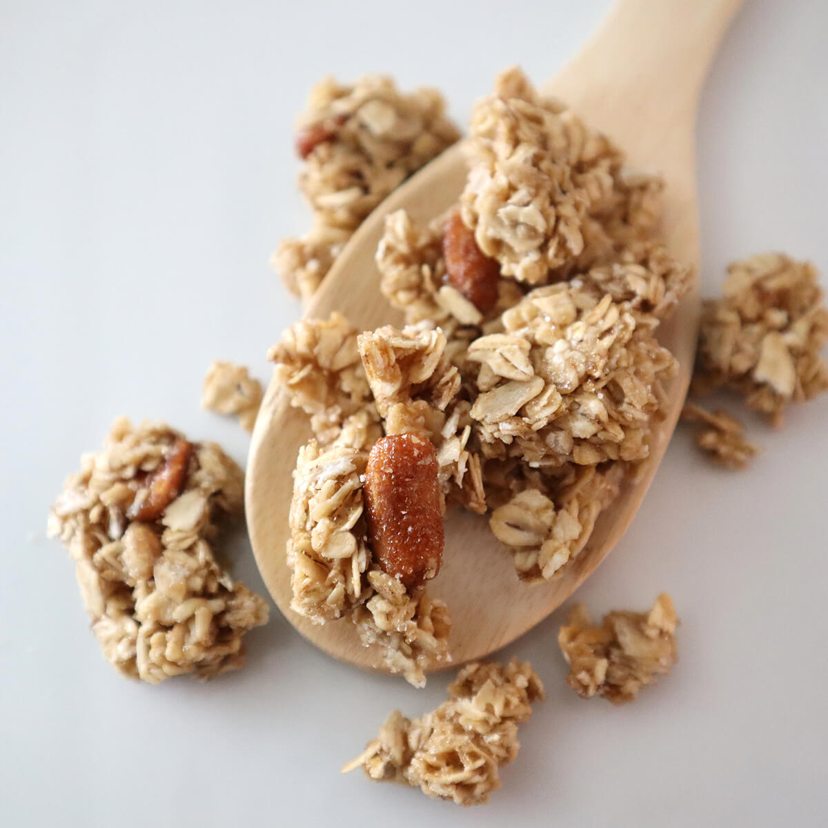 Honey Roasted Peanut Granola Clusters
