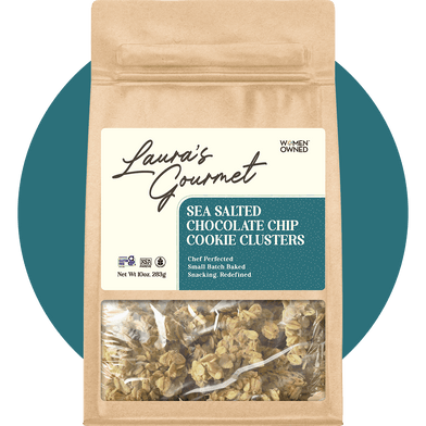 Sea Salted Chocolate Chip Cookie Granola Cluster