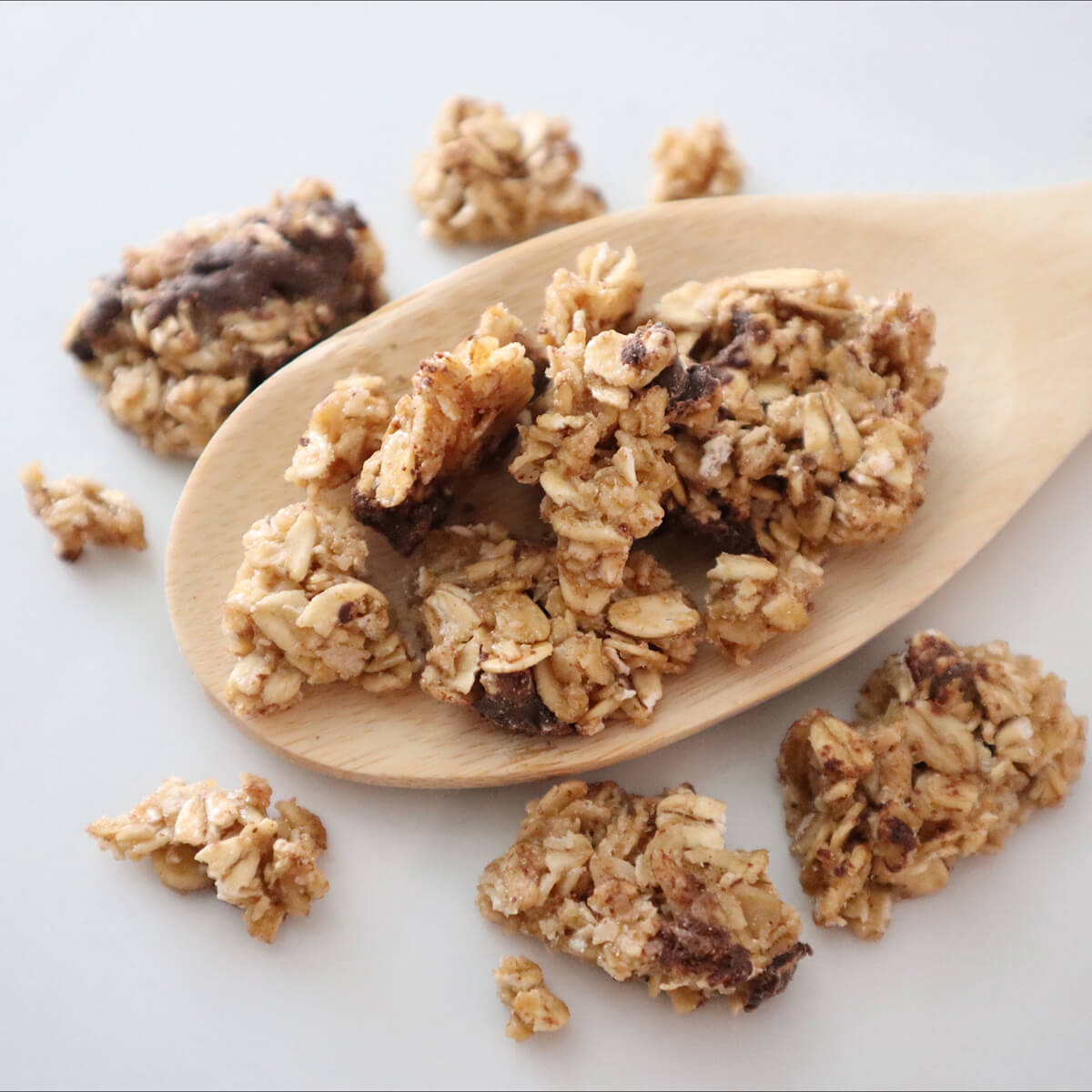 Sea Salted Chocolate Chip Cookie Granola Cluster