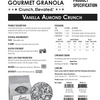 Vanilla Almond Crunch Foodservice